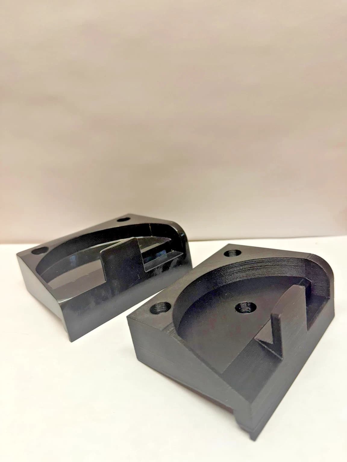 Angled views of the NRP-CHT-001 upper door catch housing