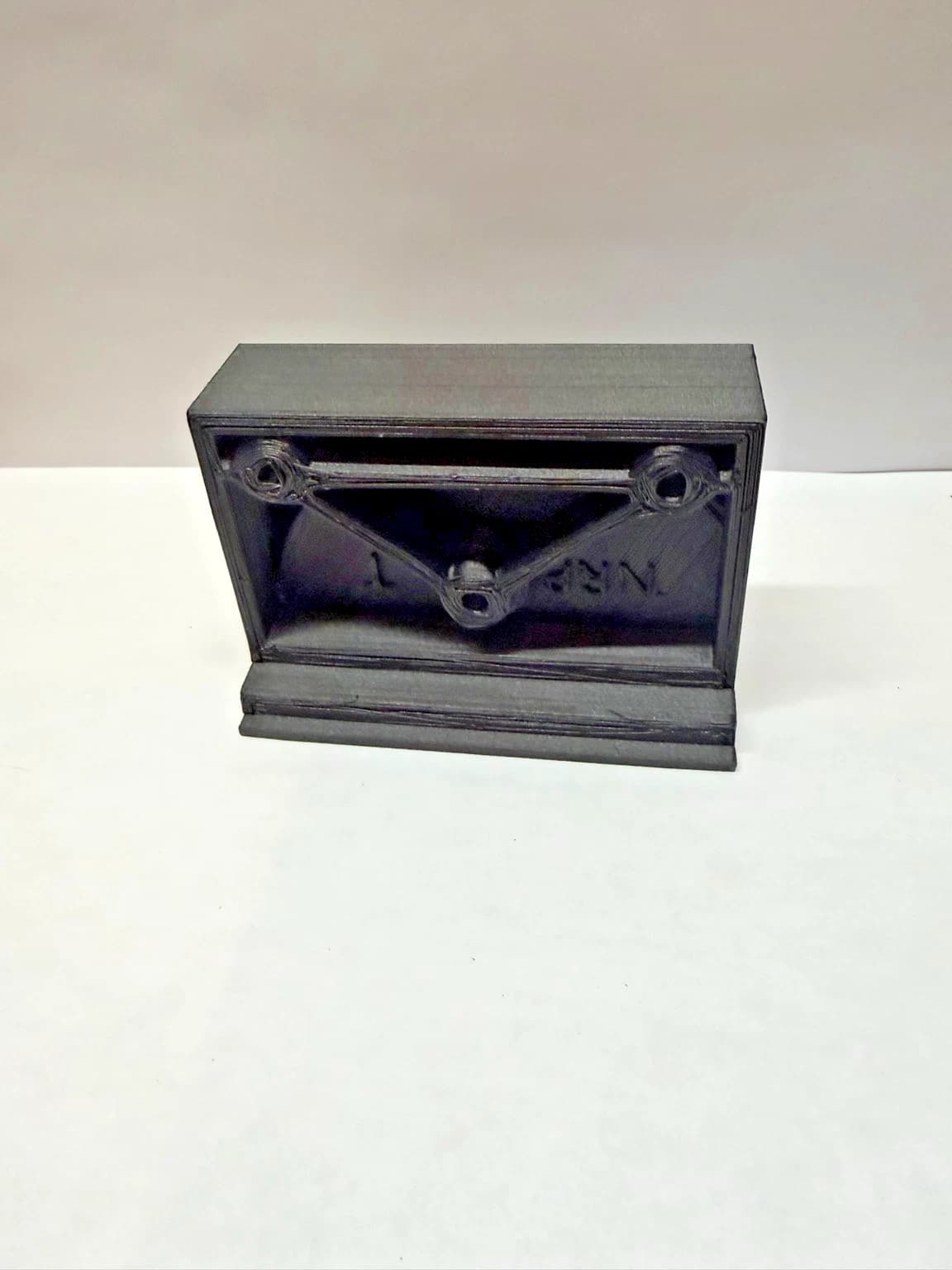 Rear mounting side of the NRP-CHT-001 upper door catch housing