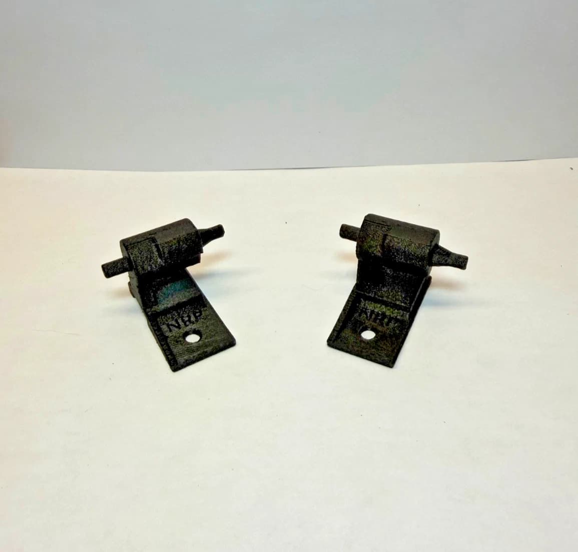 Pair of NRP-FH-005 reinforced refrigerator flapper hinges